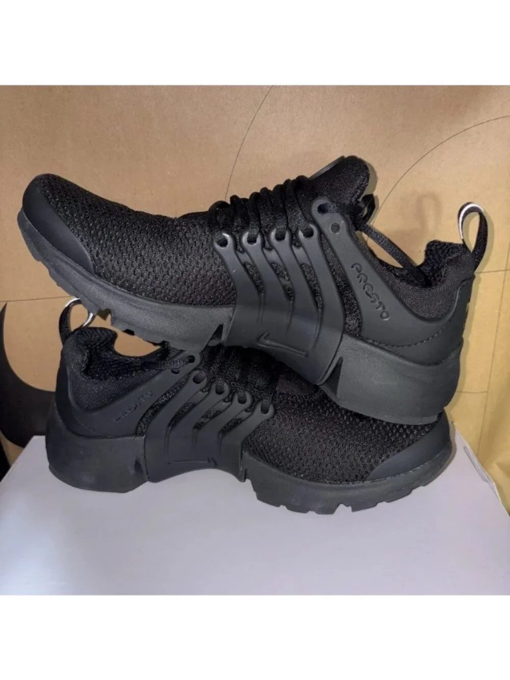 NEW Nike Air Presto Nike By You Triple Black 846440-998 Women’s Size 7